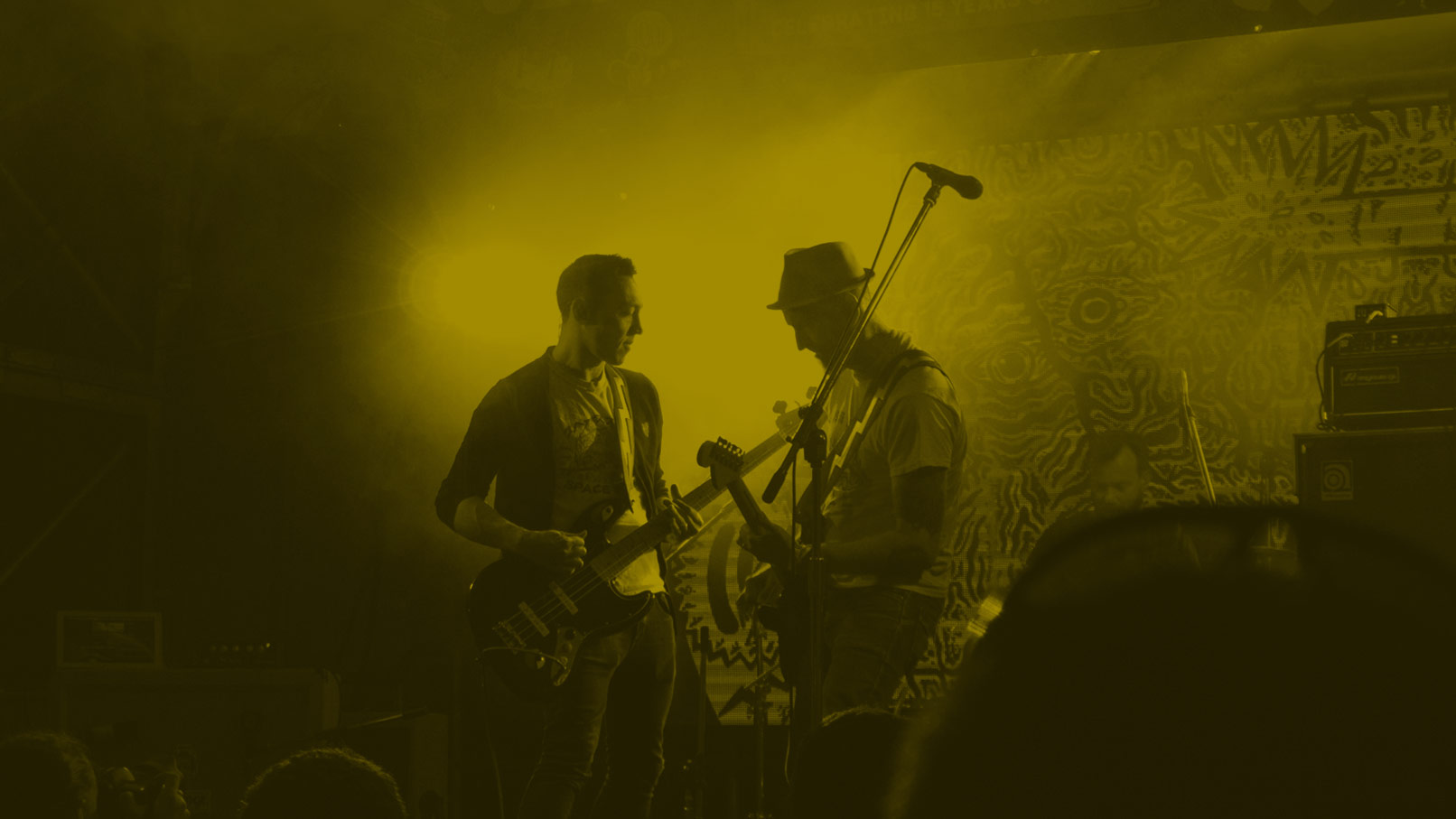 band playing australian rock on a live music stage